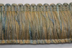 CS500/161 Blue Gold Brush Fringe