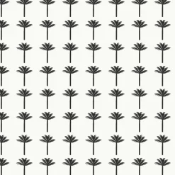 CV4417 Black Palm Bay Wallpaper