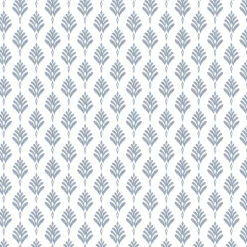 CV4459 Blue French Scallop Wallpaper