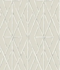 CV4450 Cream Riviera Bamboo Trellis Wallpaper
