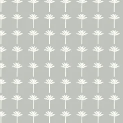 CV4421 Gray Palm Bay Wallpaper