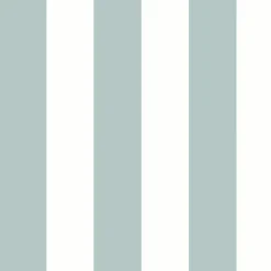 CV4444 Light Gray Awning Stripe Wallpaper