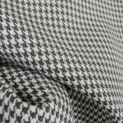 D2924 Houndstooth Charcoal Upholstery Fabric