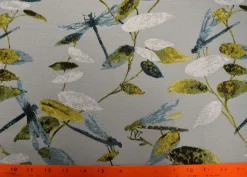 Damselflies Aqua Swavelle Mill Creek Fabric