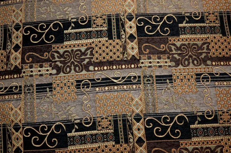 Dartmouth Black Regal Fabric