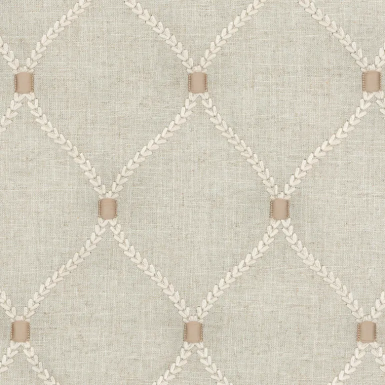 Deane Embroidery 700094 Flax Williamsburg Fabric
