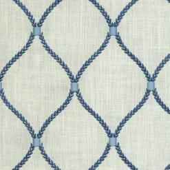 Deane Embroidery 700091 Porcelain Williamsburg Fabric