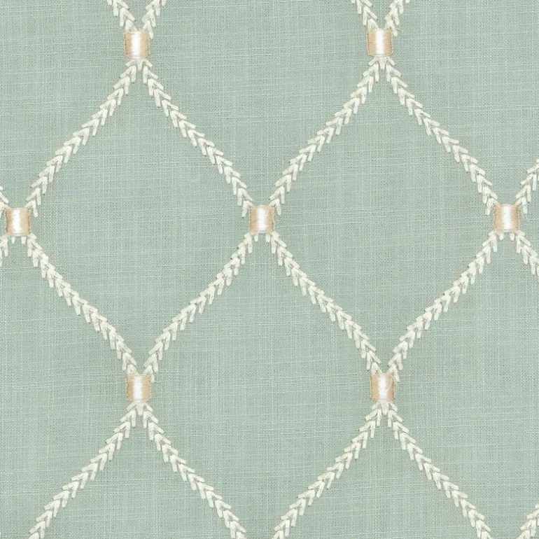 Deane Embroidery 700095 Shore Williamsburg Fabric