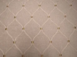 Deane Embroidery Flax Waverly Fabric