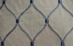 Deane Embroidery Storm Waverly Fabric