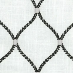 Deane Embroidery Zinc Waverly Fabric