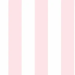 DI0901 Pink Disney Princess Silk Stripe Wallpaper