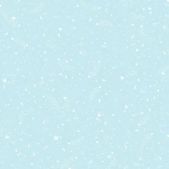 DI0986 Teal Disney Mickey Mouse Star Wallpaper