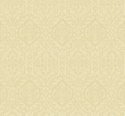 DM5035 Gold Catherdral Damask Wallpaper