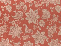 Dominica Rose Red Covington Fabric