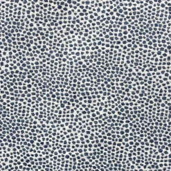 Dotify Deep Sea Blue Polka Dot Covington Fabric