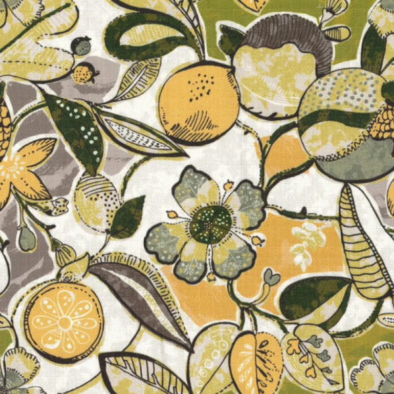 Duxbury Saffron Regal Fabric