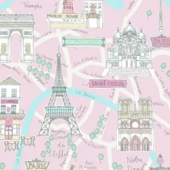 FA40601 Bon Voyage Wallpaper