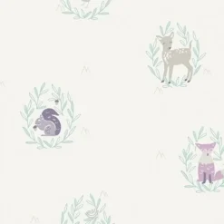FA41109 Furry Friends Wallpaper