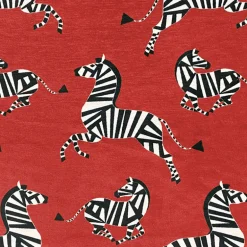 Fanfare Garnet Regal Fabric