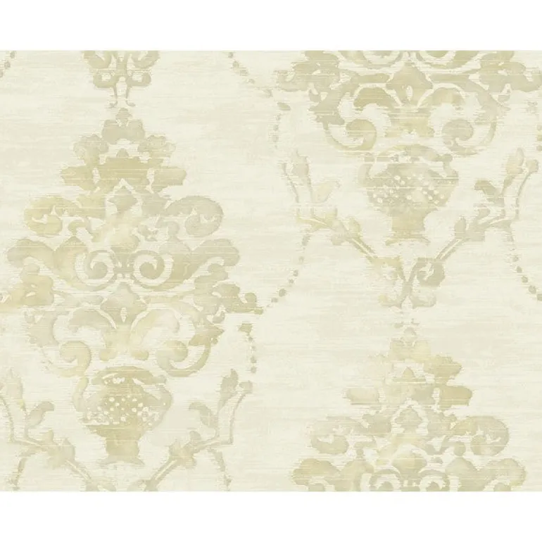 FI71014 Impressionist Damask Wallpaper
