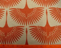 Flock Circa Tigerlily Waverly Fabric