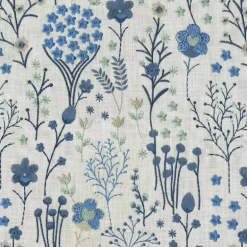 Floral Feast Emb 410521 Porcelain PK Lifestyles Fabric