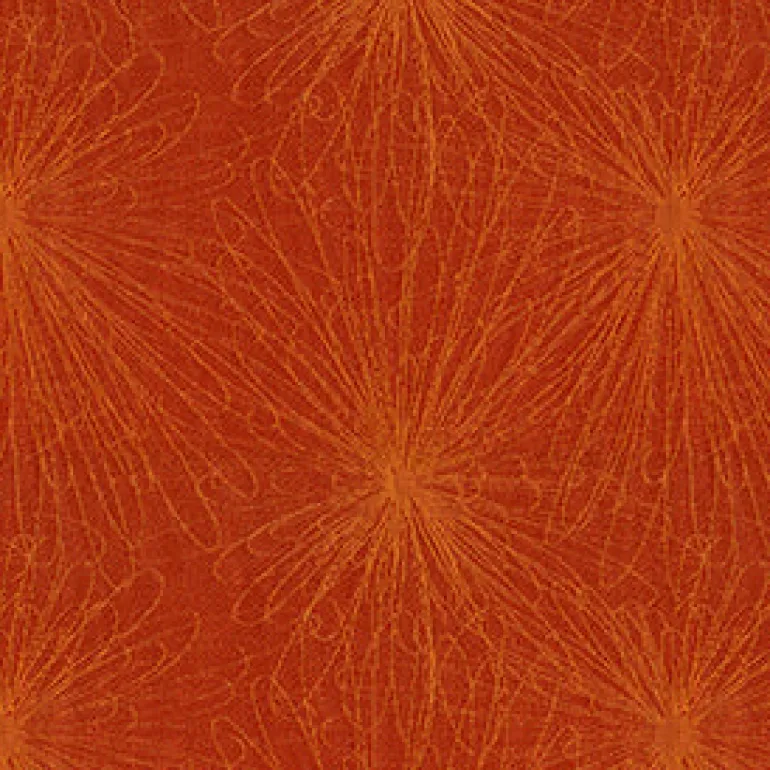 Flourish 44 Flame Fabric