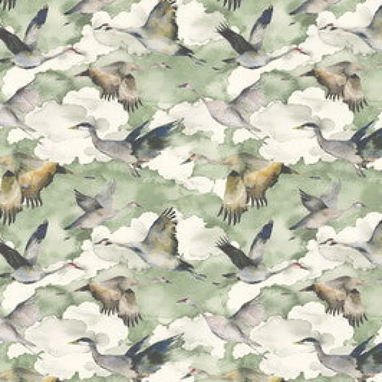 Flyway Moss Hamilton Fabric