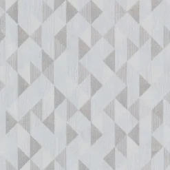 For Your Bath III Ethan Silver Triangle Wallpaper