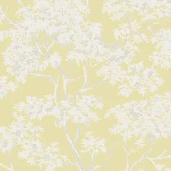 For Your Bath III Paix Yellow Trees Wallpaper