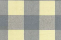 Four Inch Check 3163 Soft Blue Laura Kiran Fabric