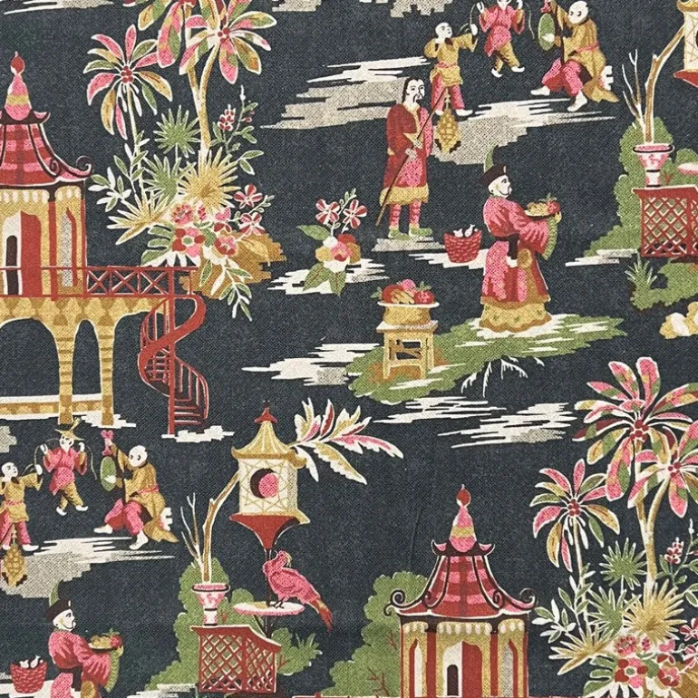Ganden Night Hamilton Fabric