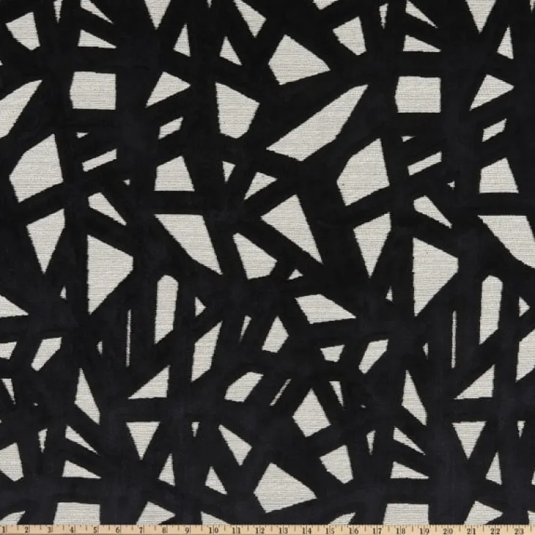 Grand Central Black Swavelle Mill Creek Fabric