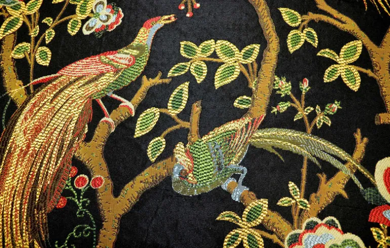 Grand Phoenix Onyx Tempo Fabric
