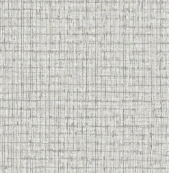 Graphite Palmweave Wallpaper