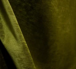 Green Chenille Upholstery Fabric Leolaris Glade