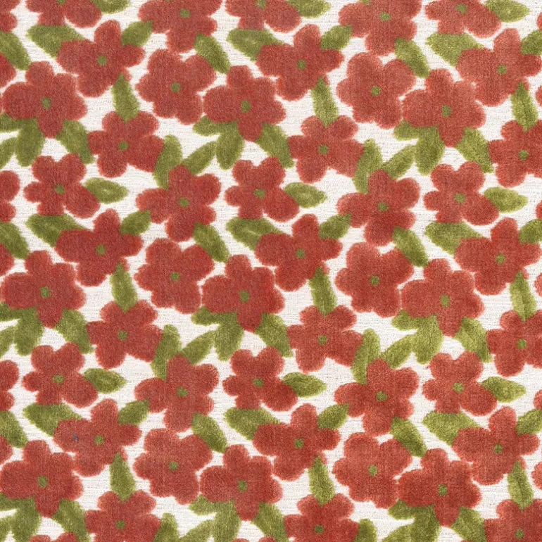 Gretchen Coral Regal Fabric