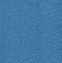 Gretel Dark Blue Floral Meadow Wallpaper
