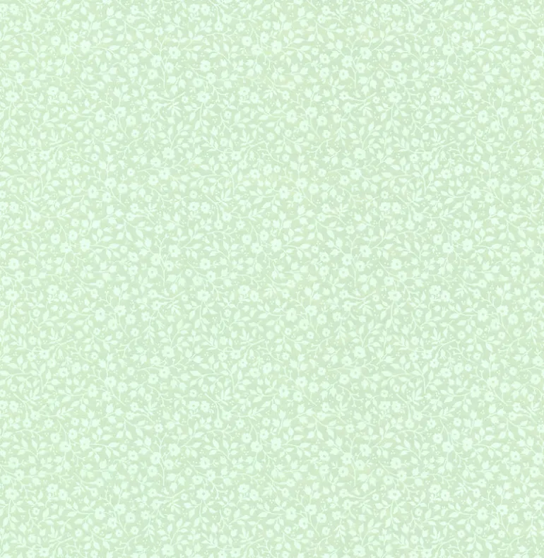 Gretel Mint Floral Meadow Wallpaper