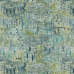 Handmade EMB Azure P/K Lifestyles Fabric