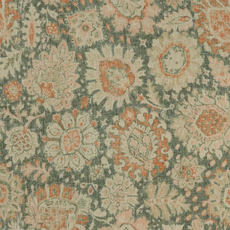 Heriz Medallions 409324 Terracotta PKL Studio Fabric