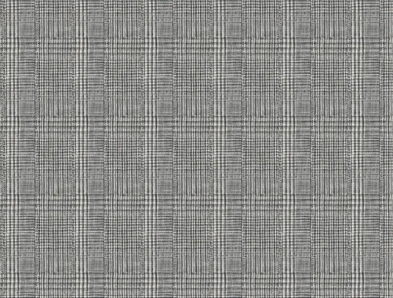 HO2170 Black Shirting Plaid Wallpaper
