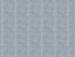 HO2167 Blue Shirting Plaid Wallpaper