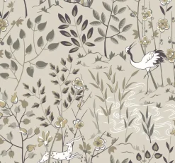 HO2127 Off White Aspen Wallpaper