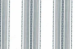 Ibiza Stripe Blue White Laura Kiran Fabric