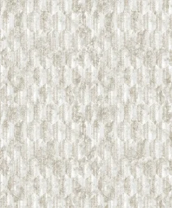 2838-IH2214 Kendall Off-White Geometric Wallpaper