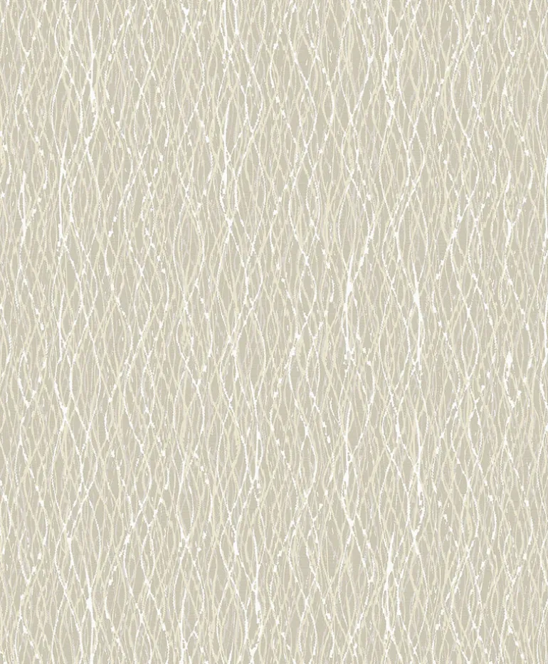 2838-IH2224 Quinn Beige Twist Wallpaper