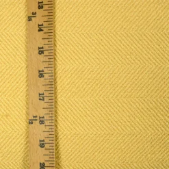 Jumper Daffodil with Crypton Home Herringbone Yellow Upholstery Fabric