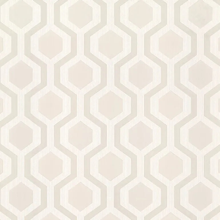 Kelso Beige Geometric Wallpaper